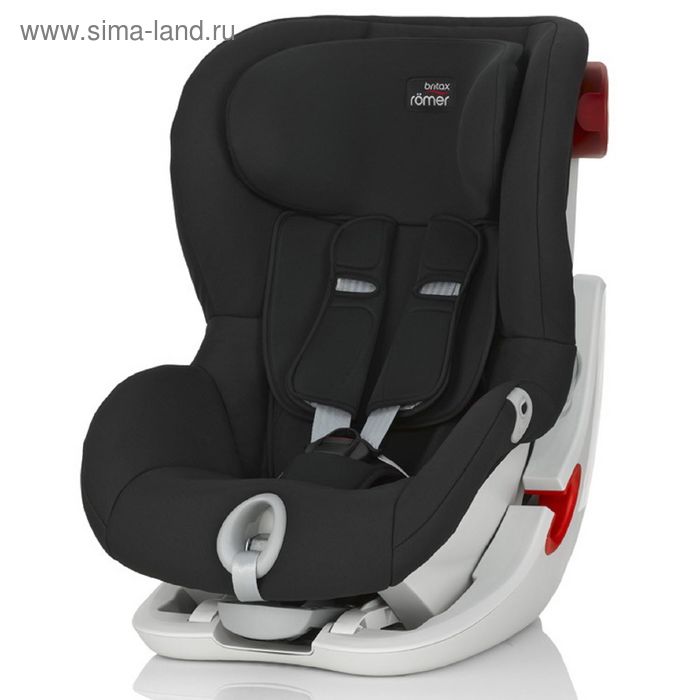 Автокресло детское Britax Römer King II, группа 1 (9-18 кг), цвет cosmos black - Фото 1