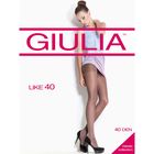 Колготки женские Giulia Like, 40 den, размер 2, цвет коричневый - Фото 1
