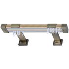 Профиль «Президент», прямоугольный, деревянный, зебрано белое, длина 400 см  (артикул 1989684)  большой выбор товаров оптом и в розницу по низким ценам с доставкой