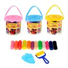 Набор теста для лепки "Союзмультфильм": 12 цветов, 90 г + формочка + валик, МИКС - Фото 1