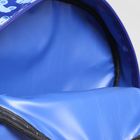 Рюкзак детский на молнии, 1 отдел, наружный карман, цвет синий/белый - Фото 5