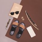 Ремень женский, ширина 1.5 см, резинка, палочки, цвет золотой/чёрный - Фото 2