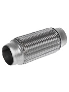 Гофра глушителя, 45×160 мм, алюминизированная сталь - Фото 2