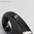 Рулетка эргономичная, 5 м, до 15 кг, чёрная - Фото 7