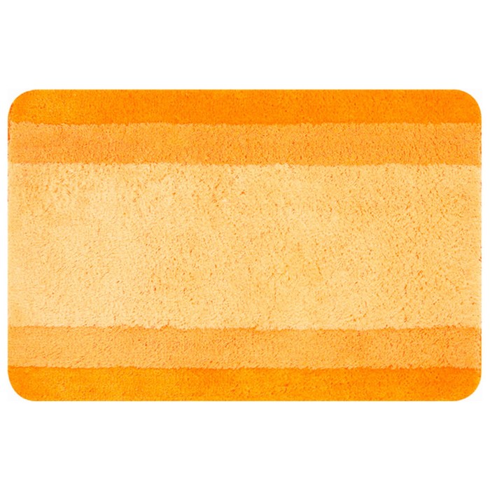 Коврик BALANCE для ванных комнат, акрил, цвет оранжевый, 60 х 90 см