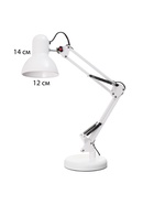 Лампа настольная 810 «Деко, белая» E27 40W RISALUX - Фото 14