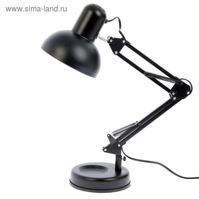 Лампа настольная 810 «Деко, чёрная» E27 40W RISALUX - Фото 1