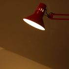 Лампа на струбцине 101 "Сорес, красная" E27 40W - Фото 2