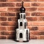 Соляной светильник "Церковь" 15 кг, цветной, цельный кристалл - Фото 3
