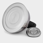 Чайник Доляна «Волна», 2.8 л, со свистком, с индикатором нагрева, фиксированная ручка, нержавеющая сталь - Фото 6