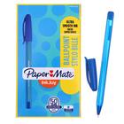 Ручка шариковая PAPER MATE InkJoy 100 Cap, толщина письма 0,5 мм, стержень синий - Фото 1