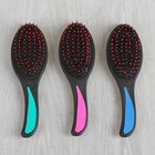 Расчёска массажная, цвета МИКС - Фото 3