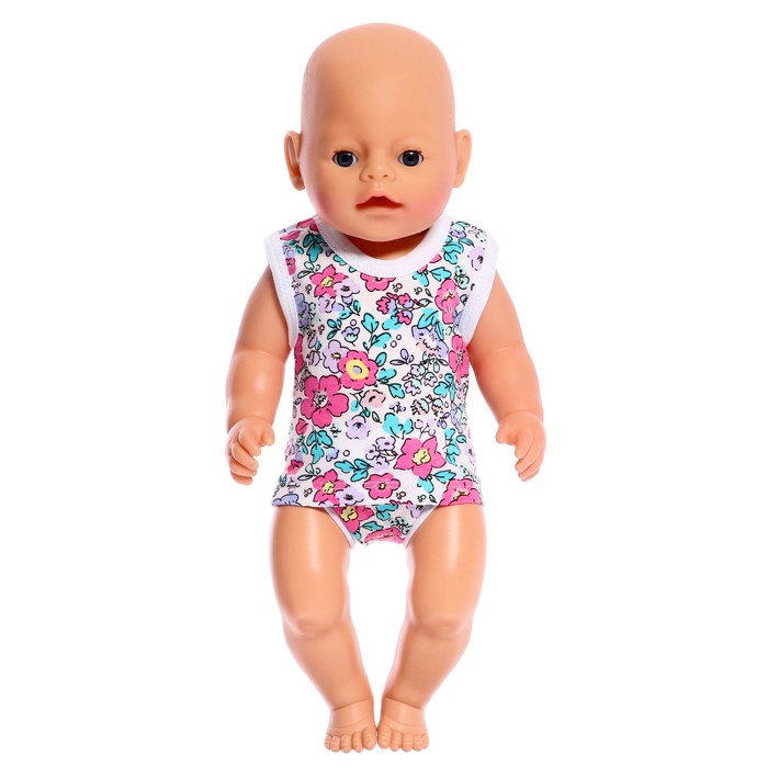 Одежда для куклы 38-42 см «Майка и трусики» - Фото 1