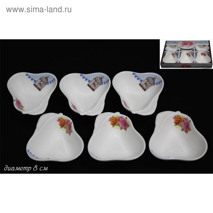 Набор розеток Lenardi «Роза», 6 шт - Фото 1