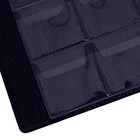 Альбом для монет 125 х 185 мм Calligrata, на 90 монет, ячейка 35 х 35 мм, 6 листов, обложка ПВХ, синий - Фото 5