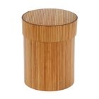 Коробка подарочная "Шляпная", бамбук, бежевая, 15 х 20 см - Фото 1