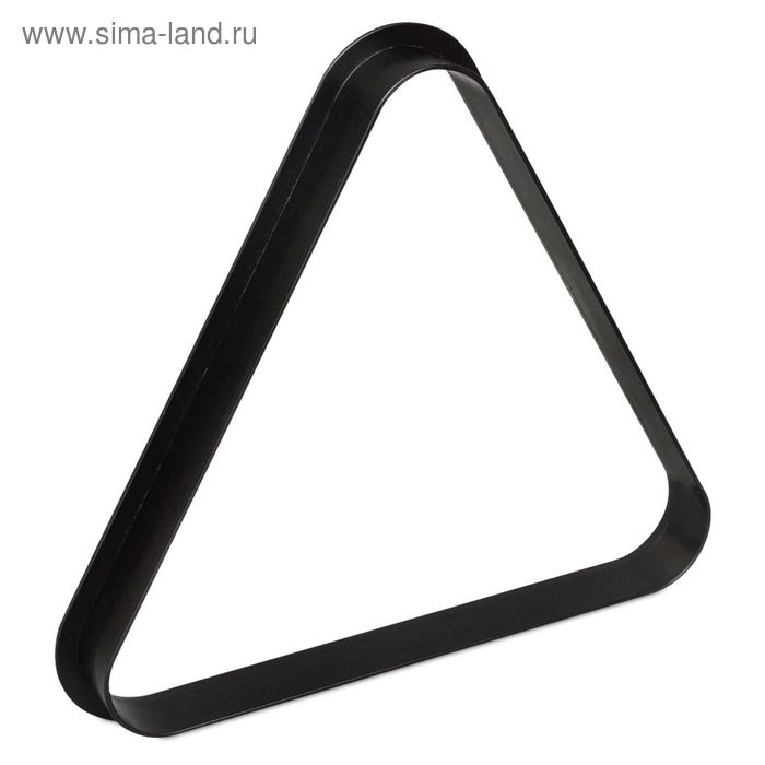 Треугольник Junior, пластик, чёрный, d-57,2мм - Фото 1