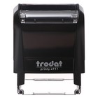 Оснастка для штампа автоматическая Trodat PRINTY 4911, 38 x 14 мм, корпус чёрный - фото 9363400