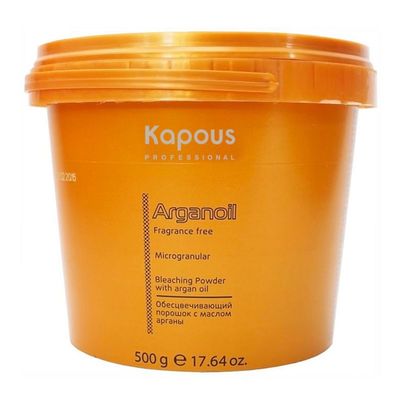 Обесцвечивающий порошок Kapous Arganoil, с маслом арганы, 500 г