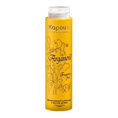 Увлажняющий шампунь Kapous Arganoil, с маслом арганы, 300 мл