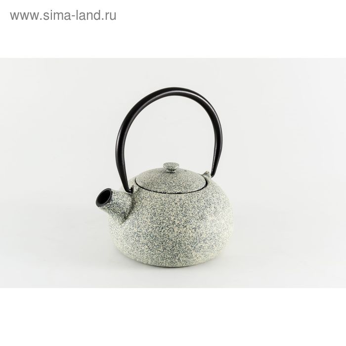 Чайник заварочный FENGSHUI 17х15,3х15,5 см, 0,8 л, белый мрамор - Фото 1