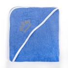 Уголок для купания с вышивкой, размер 80*80 см, цвет голубой 703 - Фото 1