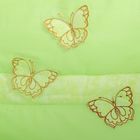 Комплект в кроватку "Бабочки" (7 предметов), цвет зелёный 45 - Фото 7