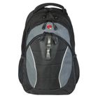 Рюкзак WENGER универсальный, чёрный, серые вставки, 46 x 15 x 32 см, 22 л - Фото 1