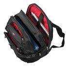 Рюкзак WENGER универсальный, чёрный, красные вставки, 46 x 22 x 34 см, 34 л - Фото 5