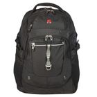 Рюкзак WENGER универсальный, чёрный, серебристые вставки, 46 x 22 x 34 см, 34 л - Фото 1
