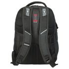 Рюкзак WENGER универсальный, чёрный, серебристые вставки, 46 x 22 x 34 см, 34 л - Фото 3