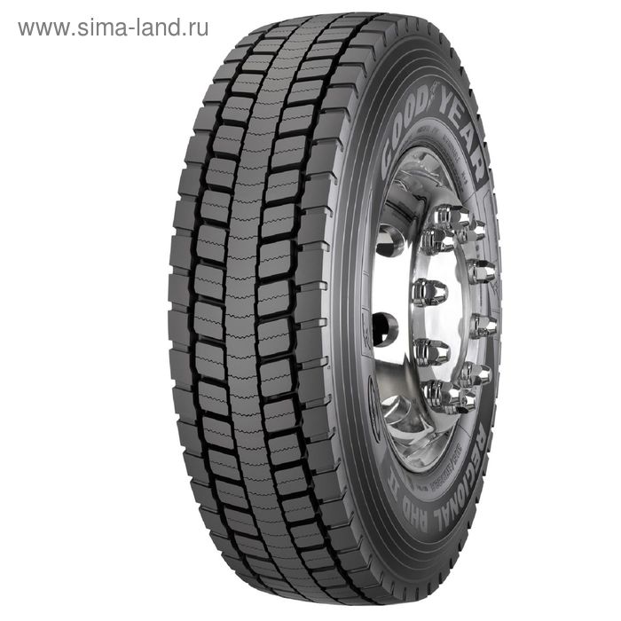 Грузовая шина GoodYear Regional RHD II+ 315/70 R22.5 154L/152M TL Ведущая Региональная - Фото 1