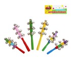 Погремушка с бубенцами «Весёлое настроение», МИКС - Фото 2