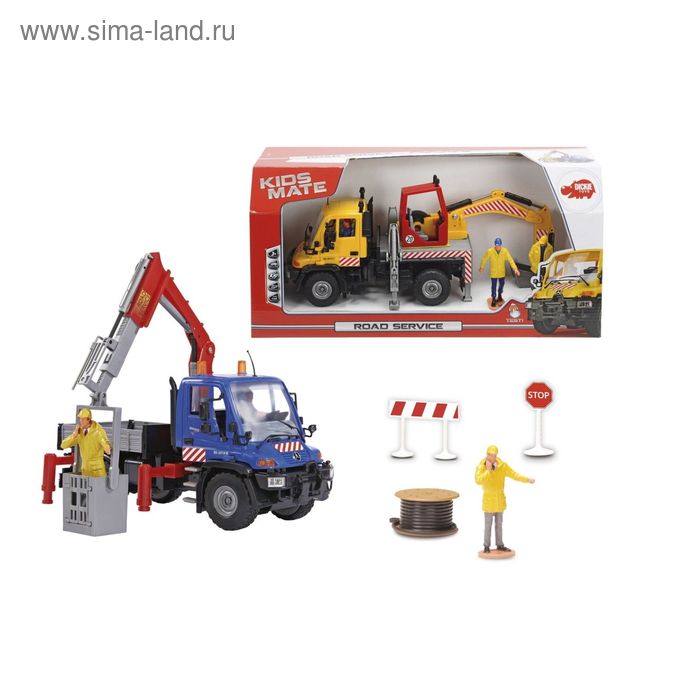 Игровой набор «Дорожный сервис», 21 см, МИКС - Фото 1