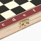 Настольная игра 3 в 1, набор: шахматы, шашки, нарды, 25×25 см - Фото 5