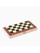 Настольная игра 3 в 1, набор: шахматы, шашки, нарды, 25×25 см - Фото 5