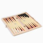 Шахматы, шашки, нарды, настольные игры, набор 3 в 1, 29×29 см - Фото 2