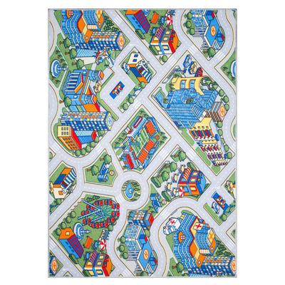 Палас «Мегаполис», 150×200 см, серый