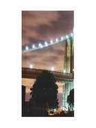 Часы-картина настенные, модульные «Светящийся мост», бесшумные, 60×80 см, триптих - фото 44069387