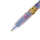 Ручка шариковая автоматическая 6-ти цветная "Сова розовая" - фото 23368523