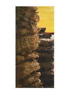 Часы-картина настенные, модульные «Парусник на закате», бесшумные, 80×140 см 2045122 - фото 319832066