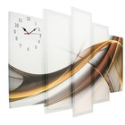 Часы-картина настенные, модульные "Абстракция", бесшумные, 80 х 140 см - Фото 2