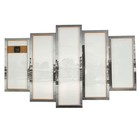 Часы=картина настенные, модульные «Мост», бесшумные, 80×140 см - Фото 3