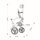 Велосипед трёхколёсный Micio Compact 2017, колёса EVA 10"/8", цвет салатовый - Фото 14