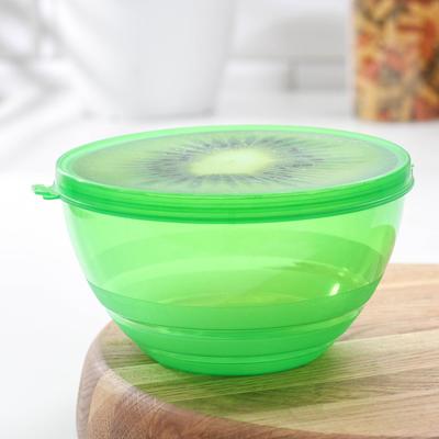 Контейнер пластиковый пищевой «Сочный фрукт», 900 мл, цвет МИКС