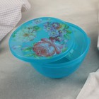 Контейнер пластиковый пищевой «Сочный фрукт», 1,6 л, цвет МИКС - Фото 2