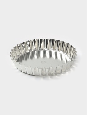 Форма для выпечки, d=21.2 см, жесть, серебристая