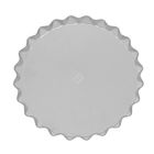 Форма для выпечки пиццы, d=25 см, h=2 см, большая, жесть, серебристая  (артикул 2070213)  большой выбор товаров оптом и в розницу по низким ценам с доставкой