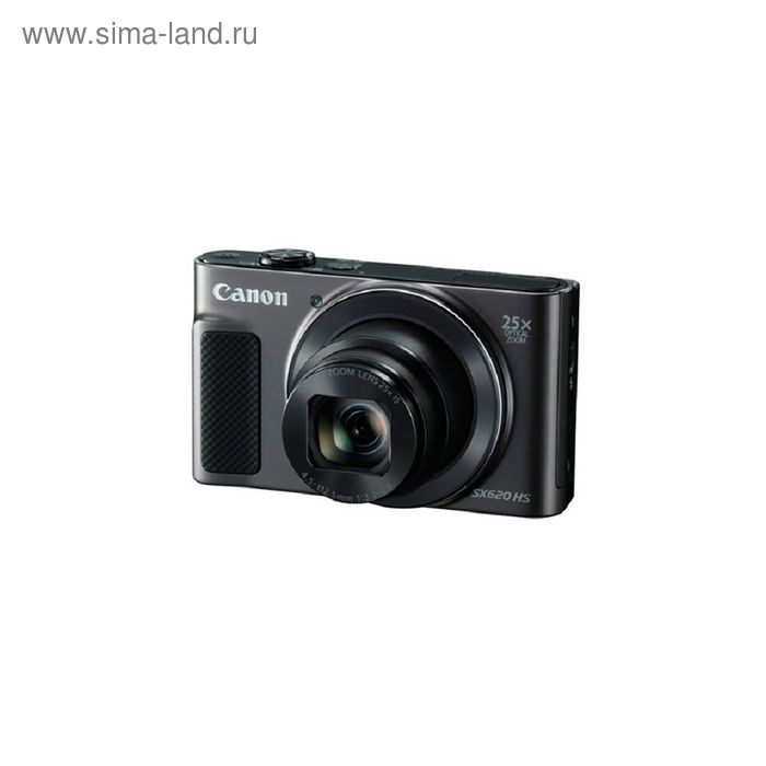 Фотоаппарат CANON PowerShot SX620 HS, черный, 20.2Mpix/CMOS/25x/SDHC/Full HD/Wi-Fi,NFC/3" - Фото 1