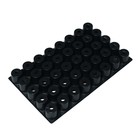 Кассета для рассады, 40 ячеек по 120 мл, чёрная, Greengo - Фото 2